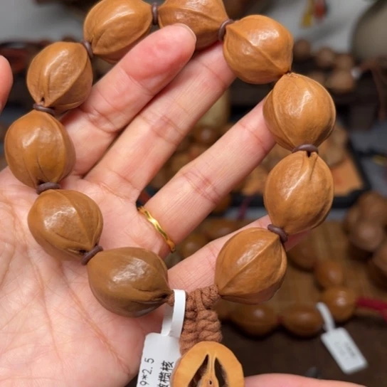 橄榄核手串/手链A梅林铁核1.9*2.5手串