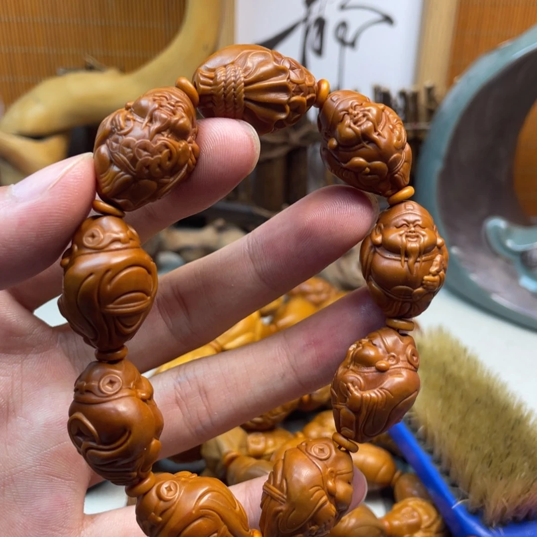 橄榄核手串/手链橄榄核雕工艺手串5119