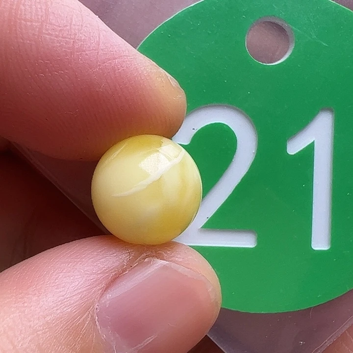 蜜蜡未镶嵌珠宝奇石10mm花粉