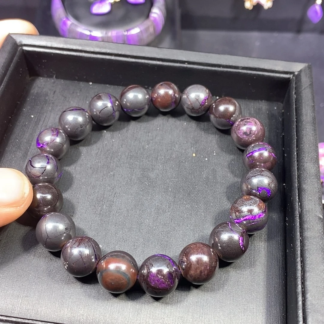 苏纪石（舒俱来）未镶嵌南非舒俱来丝绒圆珠单圈