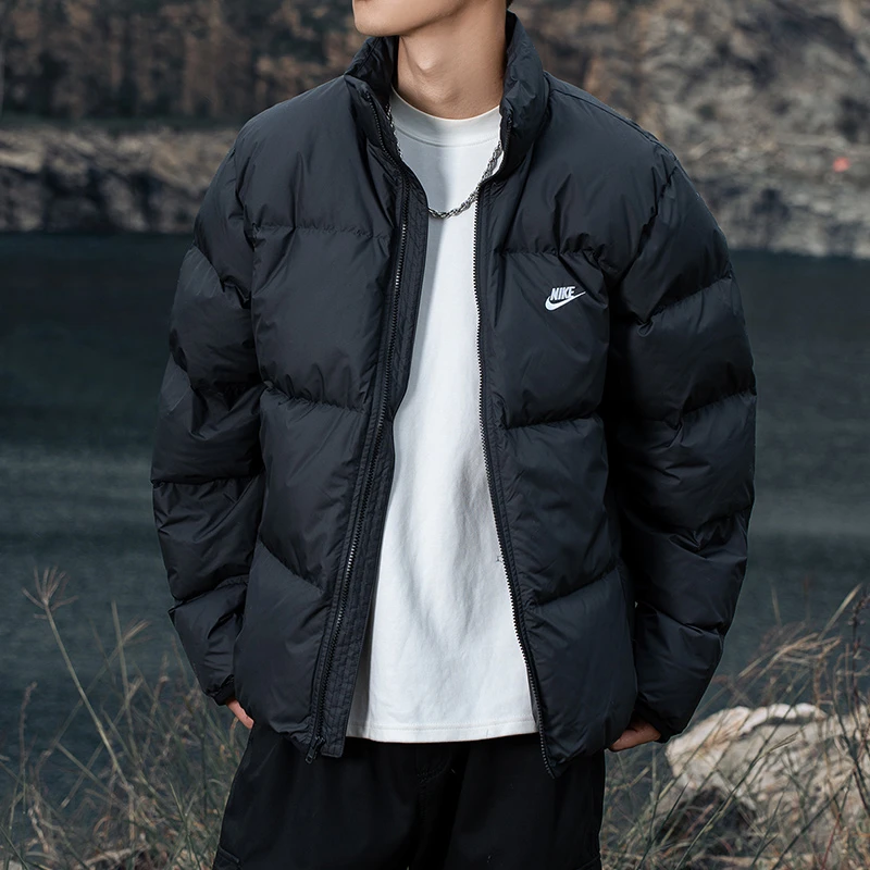 NIKE耐克羽绒服男装2025新款户外运动休闲棉羽防风保暖外套IB2976