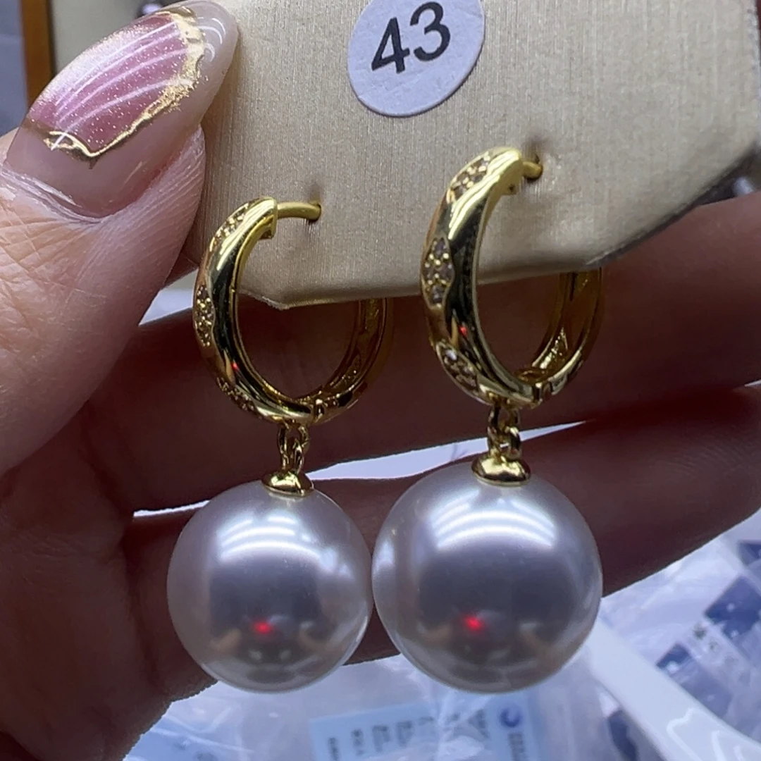 未镶嵌淡水珍珠耳饰