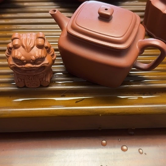 紫砂茶壶姜*原矿紫砂壶