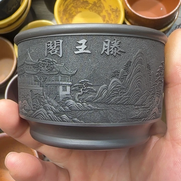 茶杯紫砂全手工制作工艺