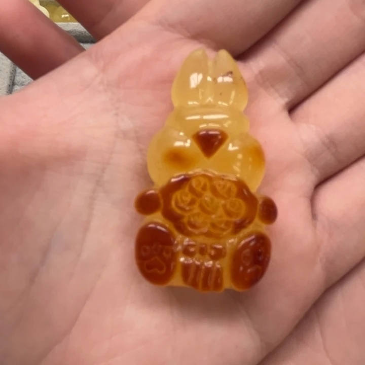 裸石琥珀未镶嵌天然蜜蜡配件