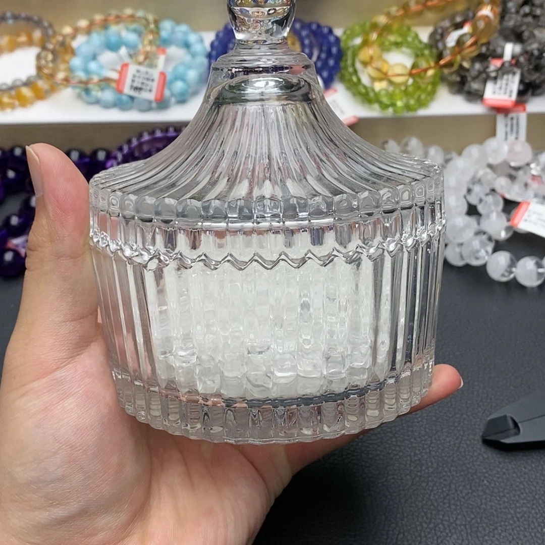 【闪购商品】水晶手链未镶嵌橙****）消磁一套➕暴力黄绳子