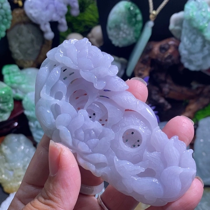 【闪购商品】颈饰未镶嵌翡翠花