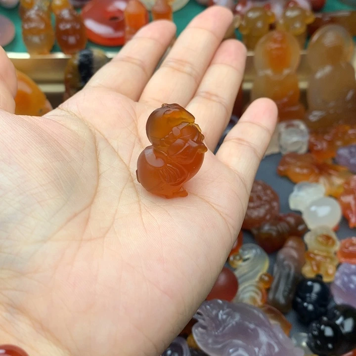 用***5玛瑙/玉髓颈饰未镶嵌