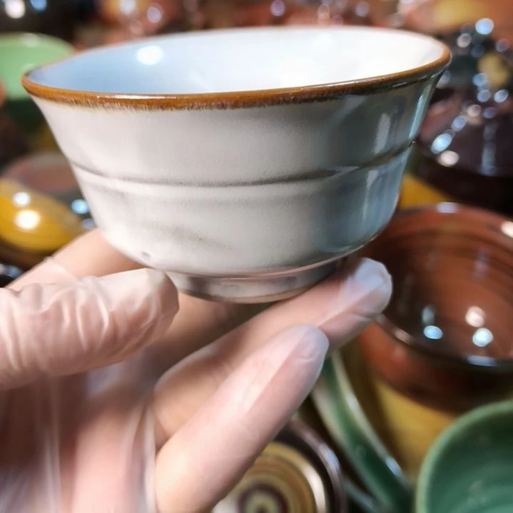 瓷片磁州窑五厂盘碗壶杯有瑕疵
