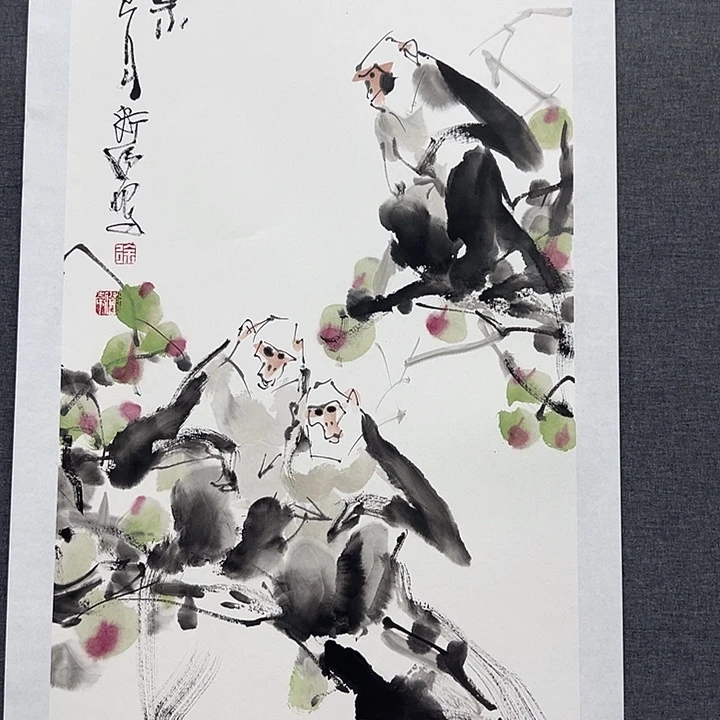 国画书画作品多次