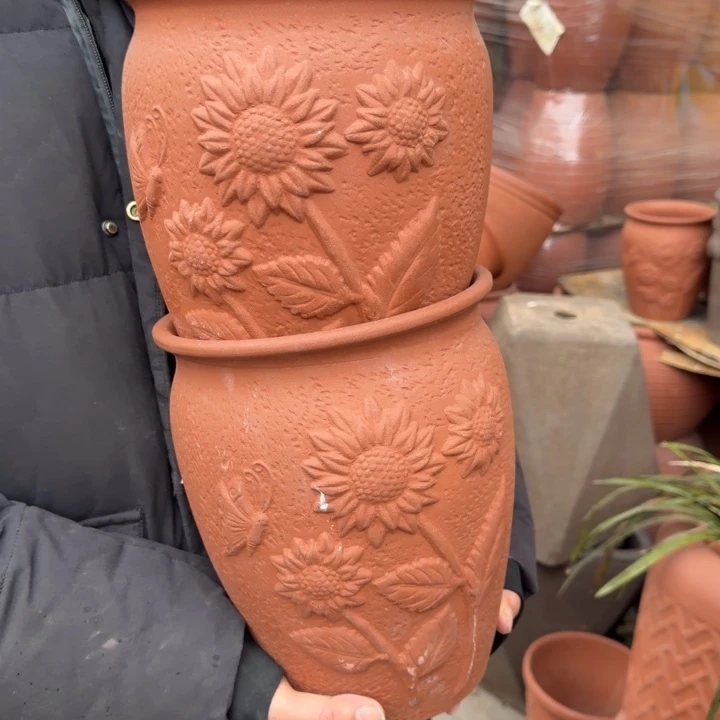 花盆紫砂口19高24宜兴紫砂