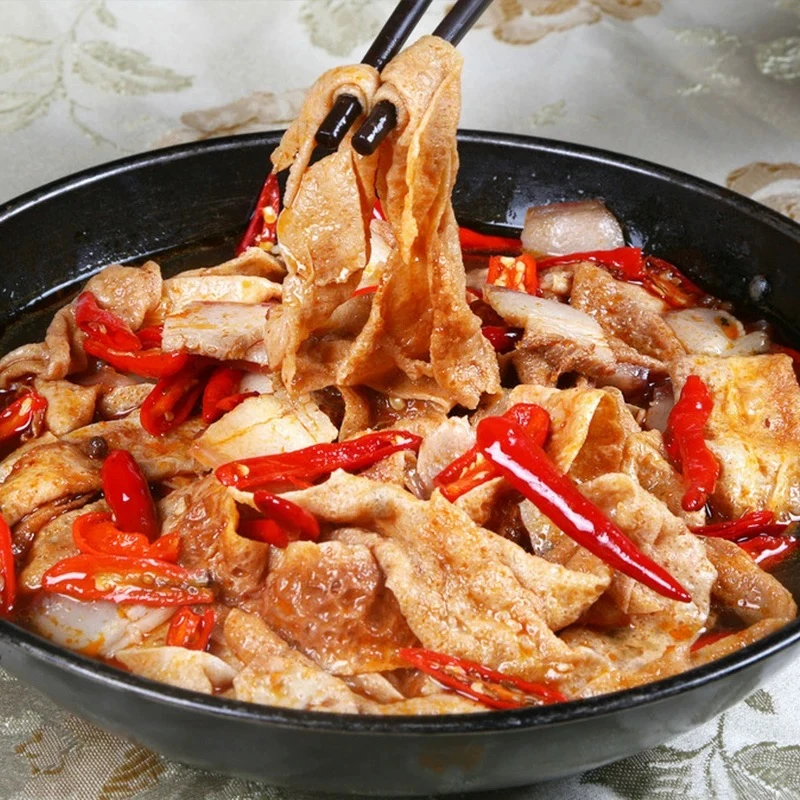 湖南湘西老豆皮豆腐皮农家老豆皮纯黄豆制作无添加