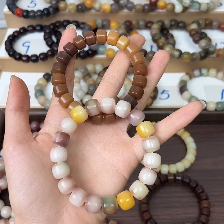 轻***眠手串菩提根/象牙果卡12打包