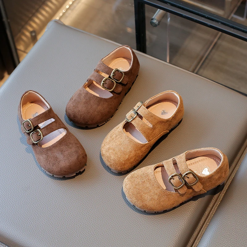 【小文】宝宝童鞋女童勃肯鞋新款小皮鞋儿童公主鞋中小童春秋单鞋