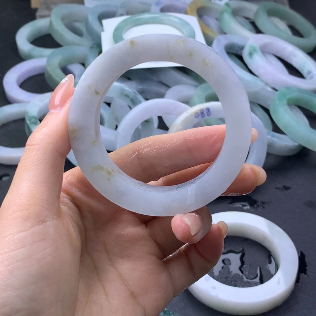 【闪购商品】未镶嵌翡翠手镯定制翡翠