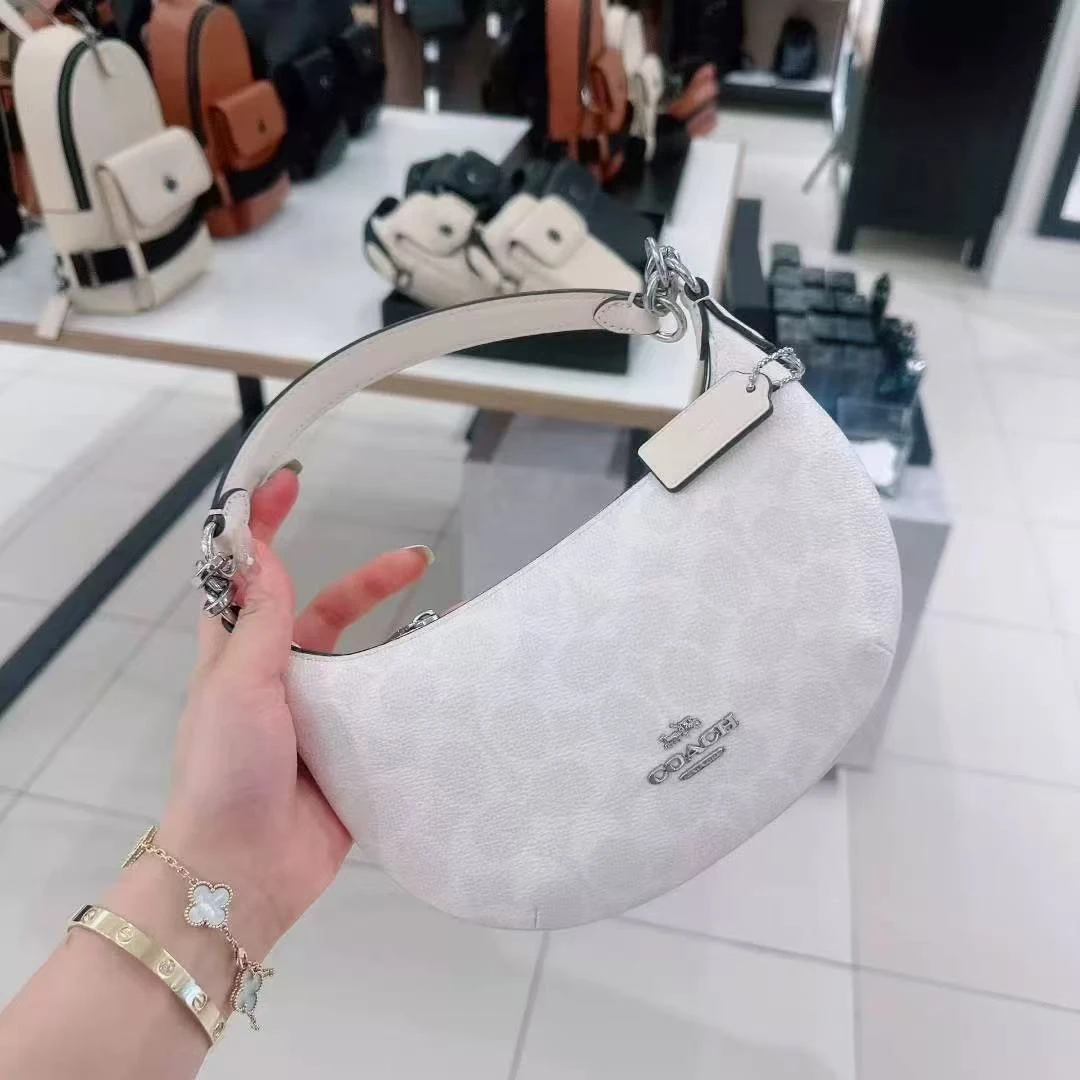 21*15*3/COACH蔻驰女士Payton 21 时尚腋下单肩半月包