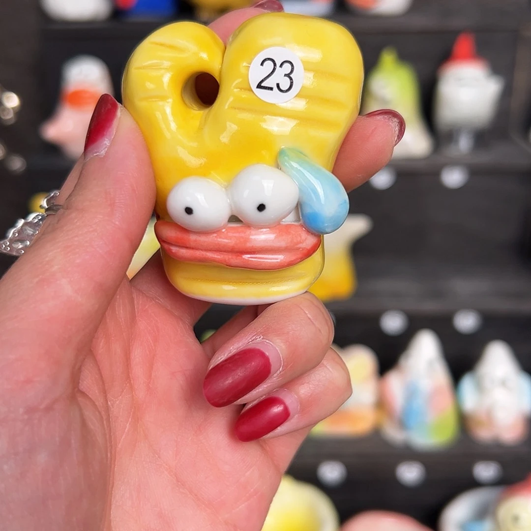 摆件手捏陶瓷，默认微瑕23