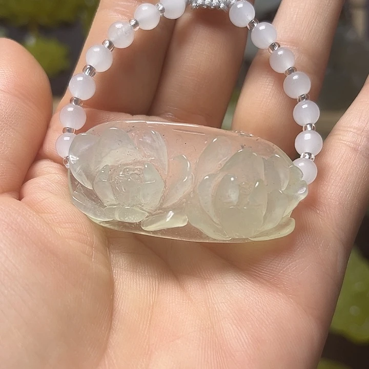 未镶嵌蛇纹石玉发饰