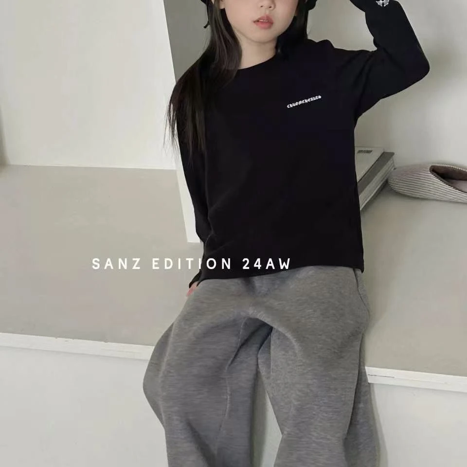 331儿童印花磨绒T恤