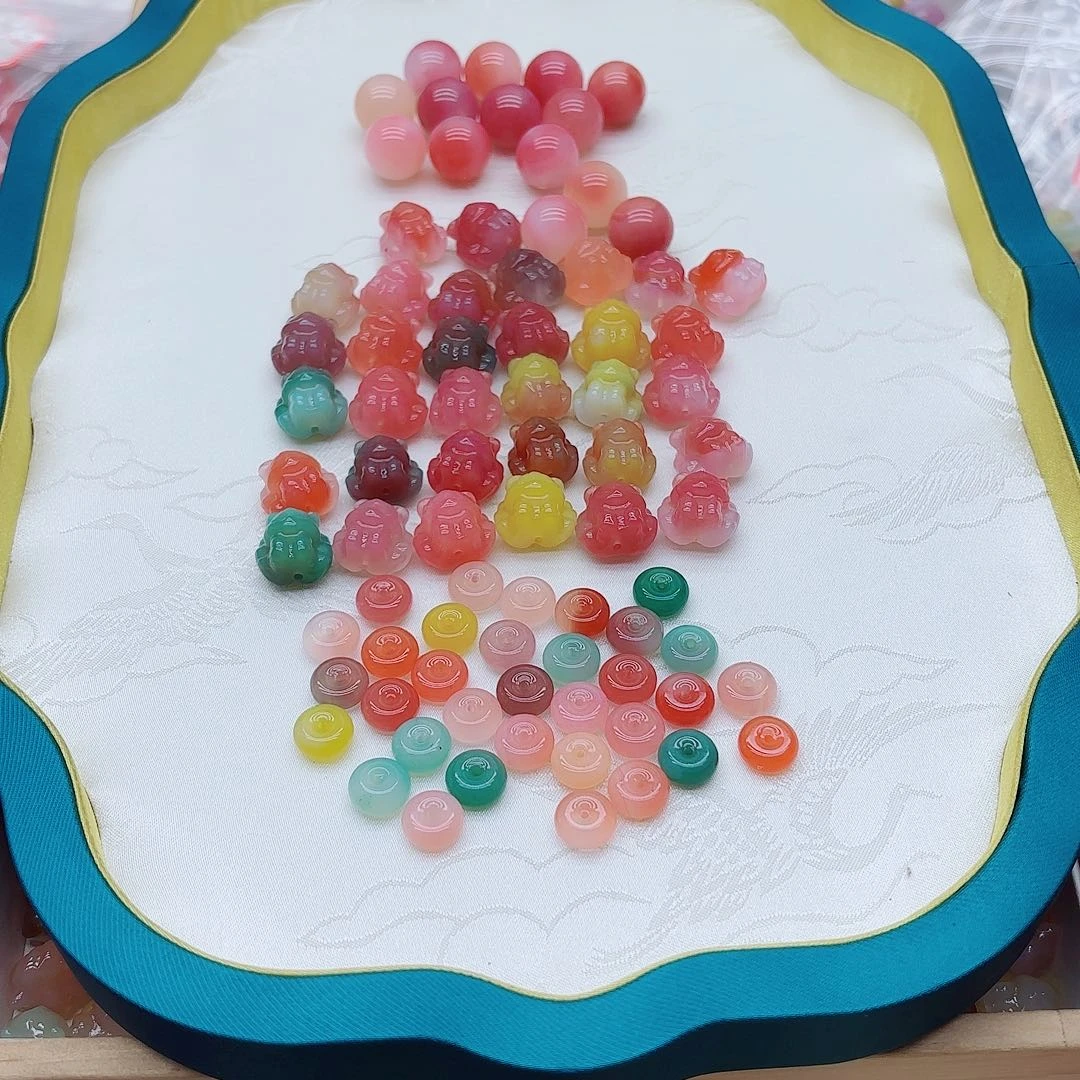 玛瑙/玉髓手链未镶嵌?****ღ盐源16