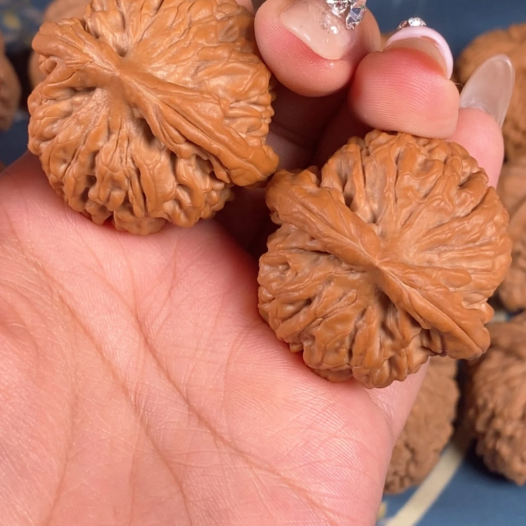 核桃文玩核桃莲花