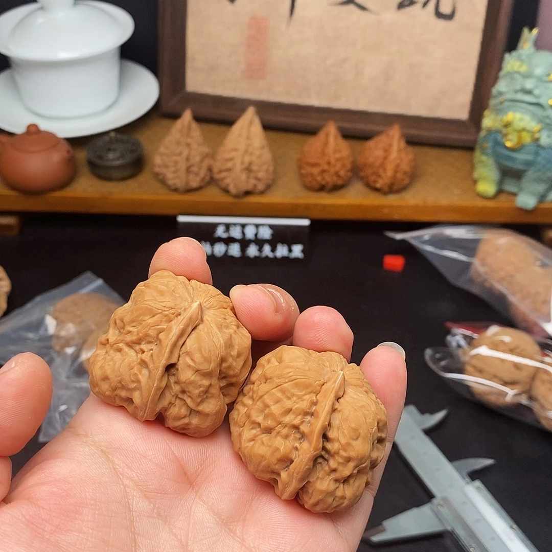 心****把件文玩核桃蛤莫一帆风顺