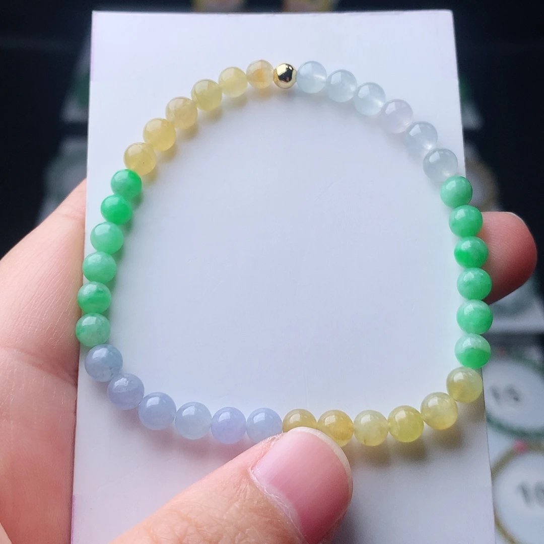 翡翠未镶嵌手链翡翠