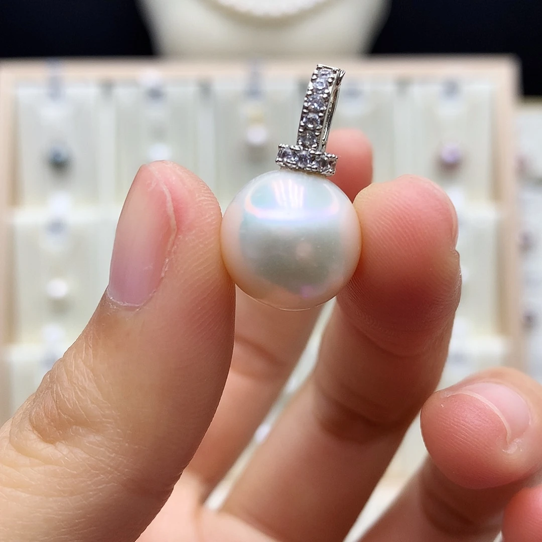 淡水珍珠颈饰合金