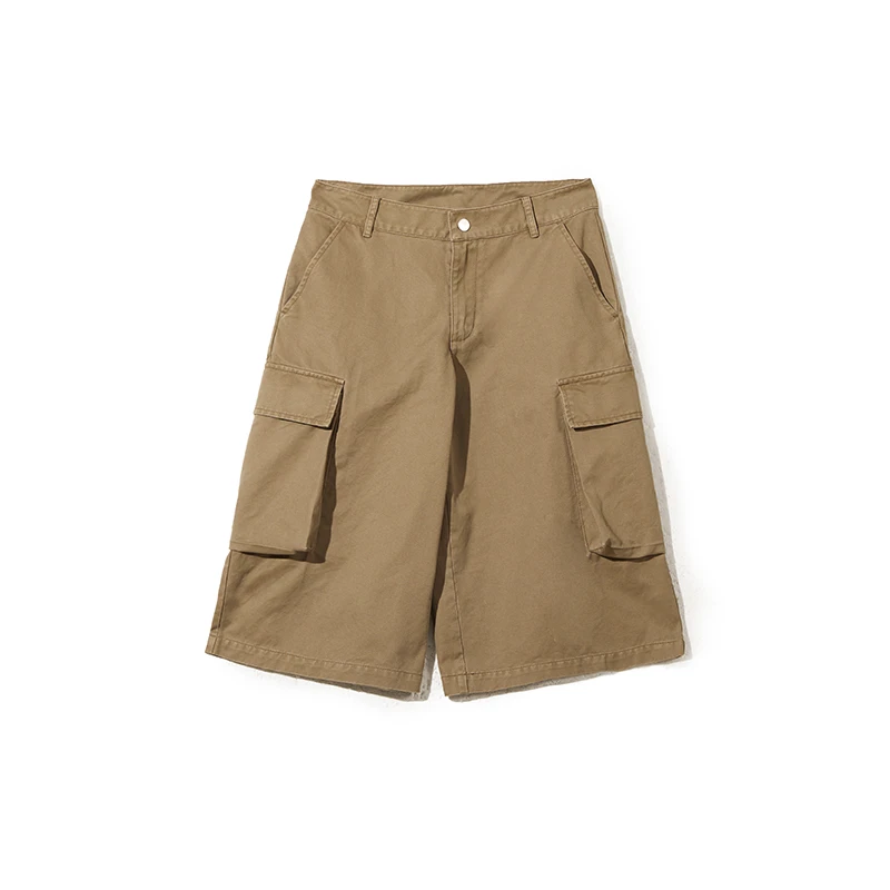 6116 低腰工装中裤 011738