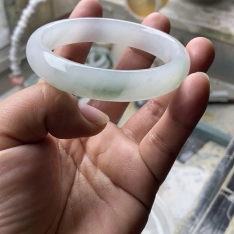 石英质玉手镯未镶嵌欢*姐