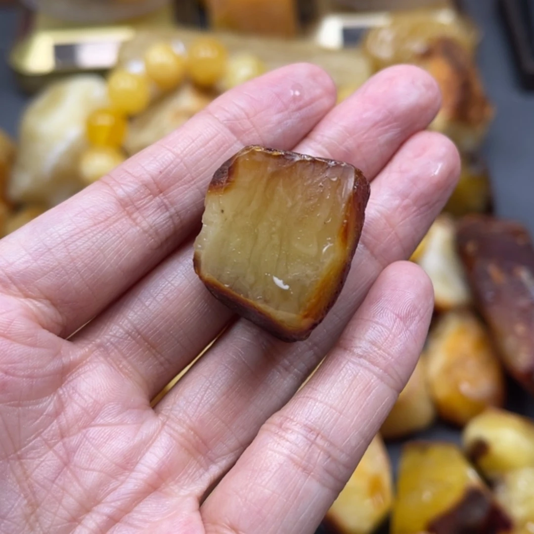 【闪购商品】未镶嵌定制琥珀天然琥珀蜜蜡原石定制