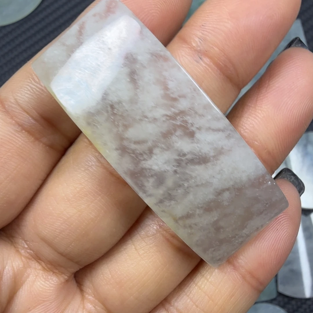 翡翠颈饰未镶嵌天然缅甸a货翡翠