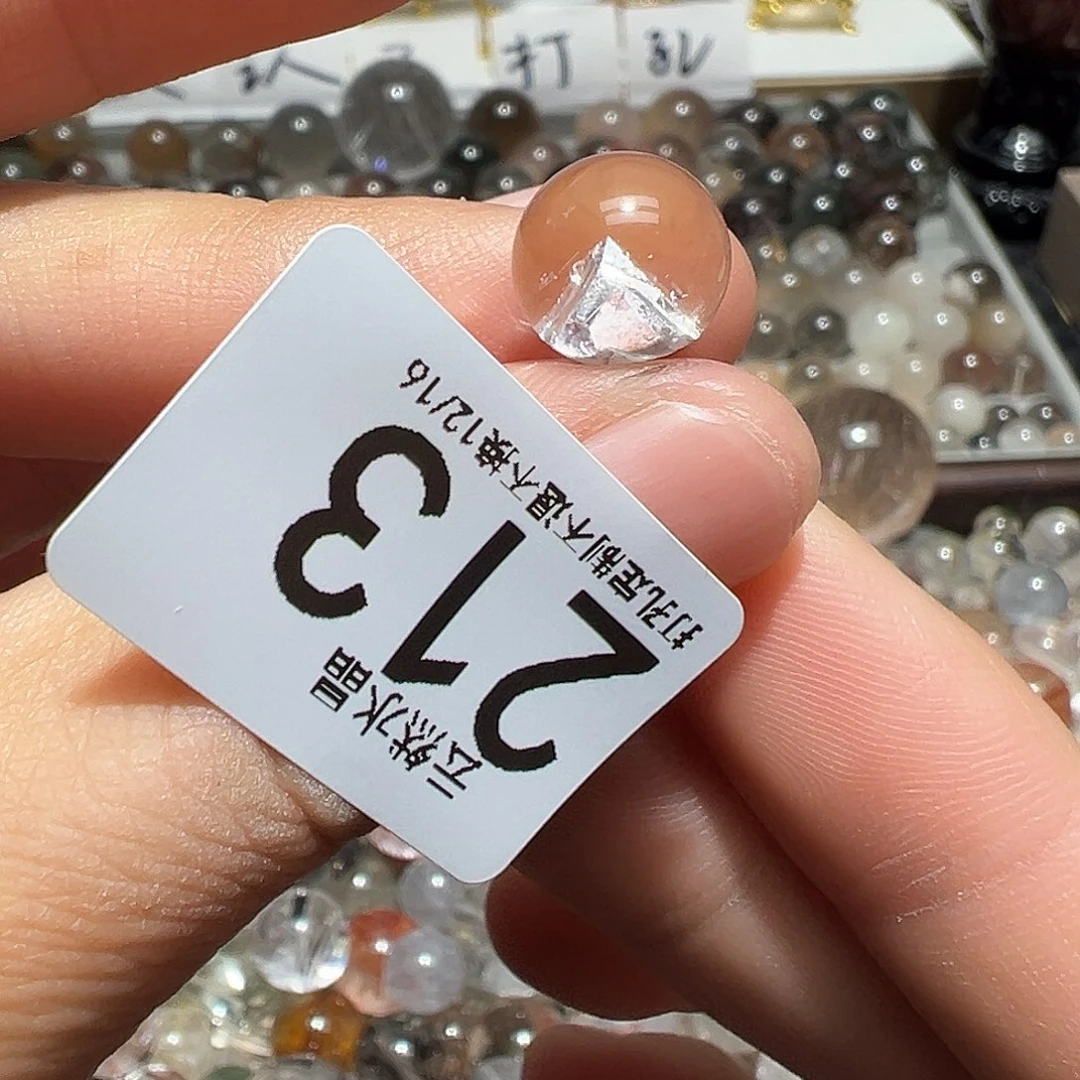 水晶未镶嵌珠宝半成品