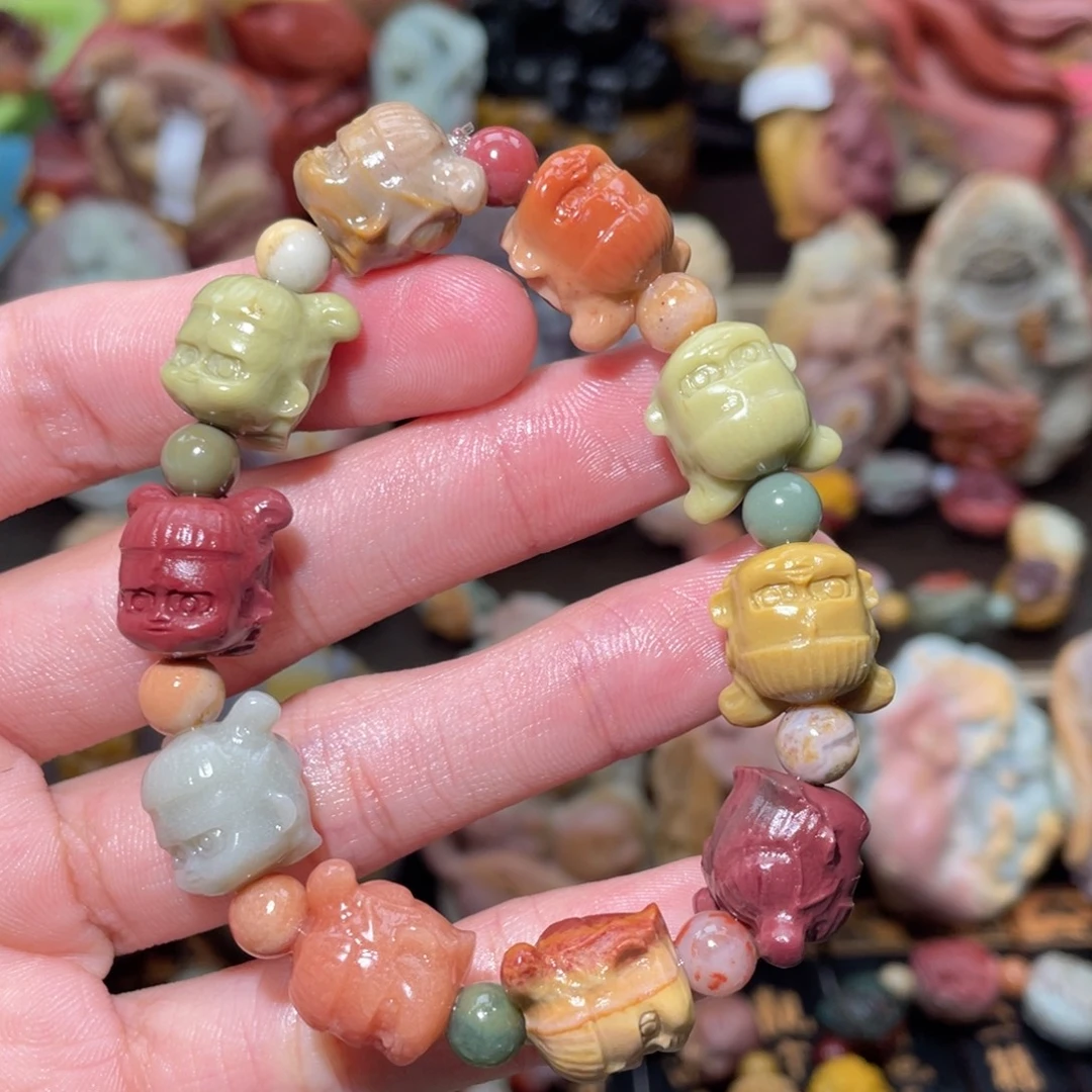 石英质玉未镶嵌手链