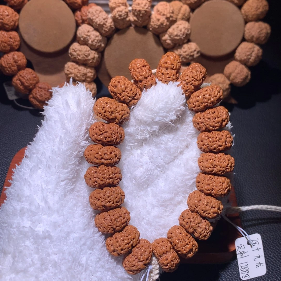 金刚菩提手串21尺寸繁星夹板定制