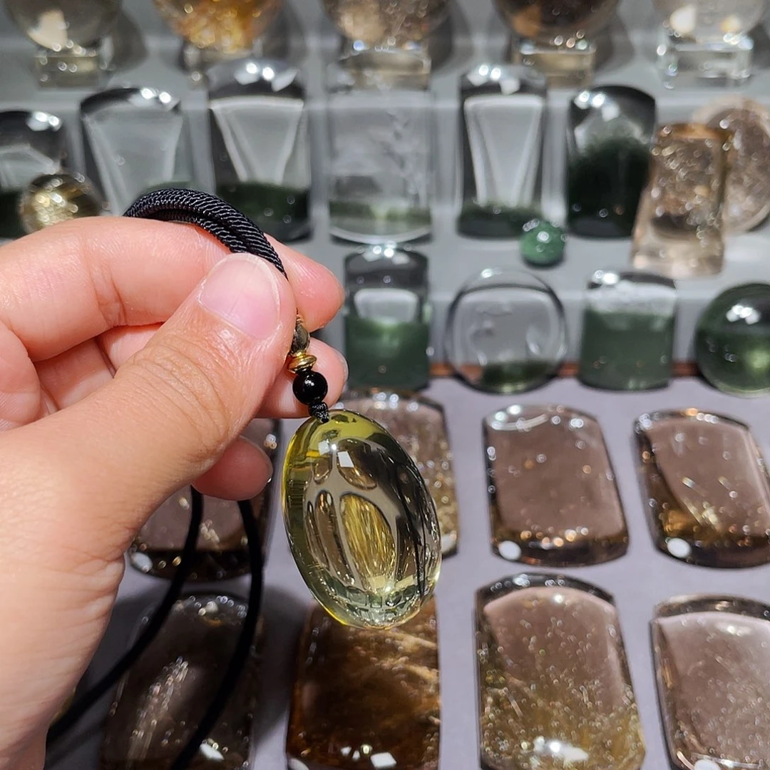汉***T颈饰未镶嵌水晶挂件