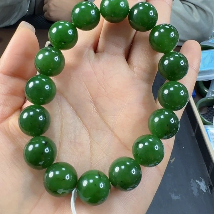 未镶嵌手链和田玉（碧玉）卡13