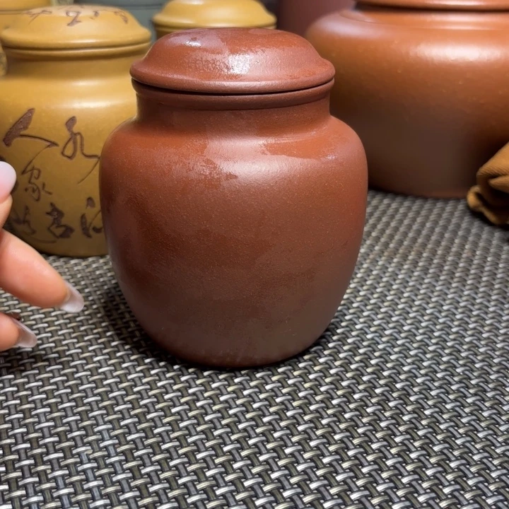 紫砂茶叶罐中高端紫砂茶叶罐