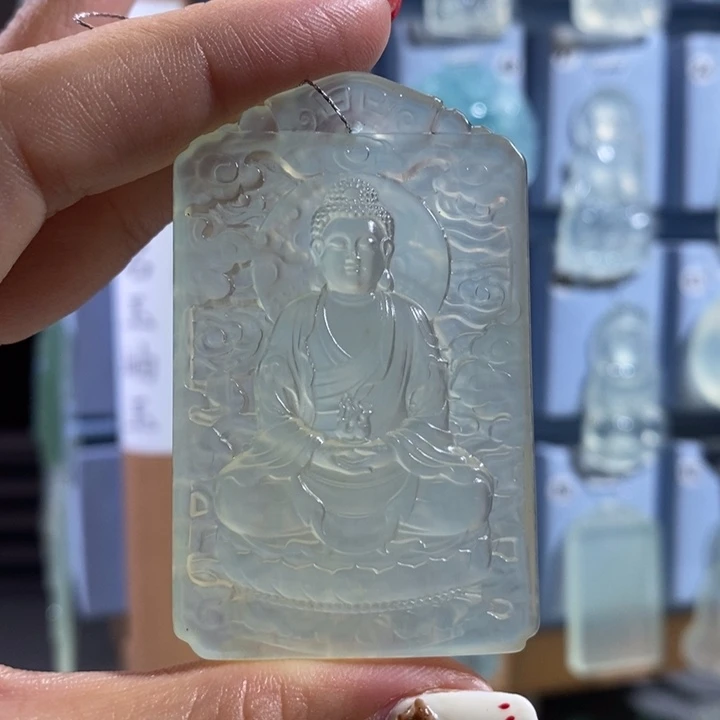 不***m岫玉未镶嵌颈饰吊坠