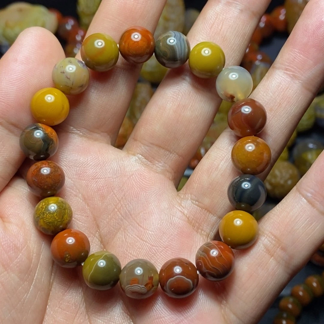 玛瑙/玉髓战国红玛瑙未镶嵌