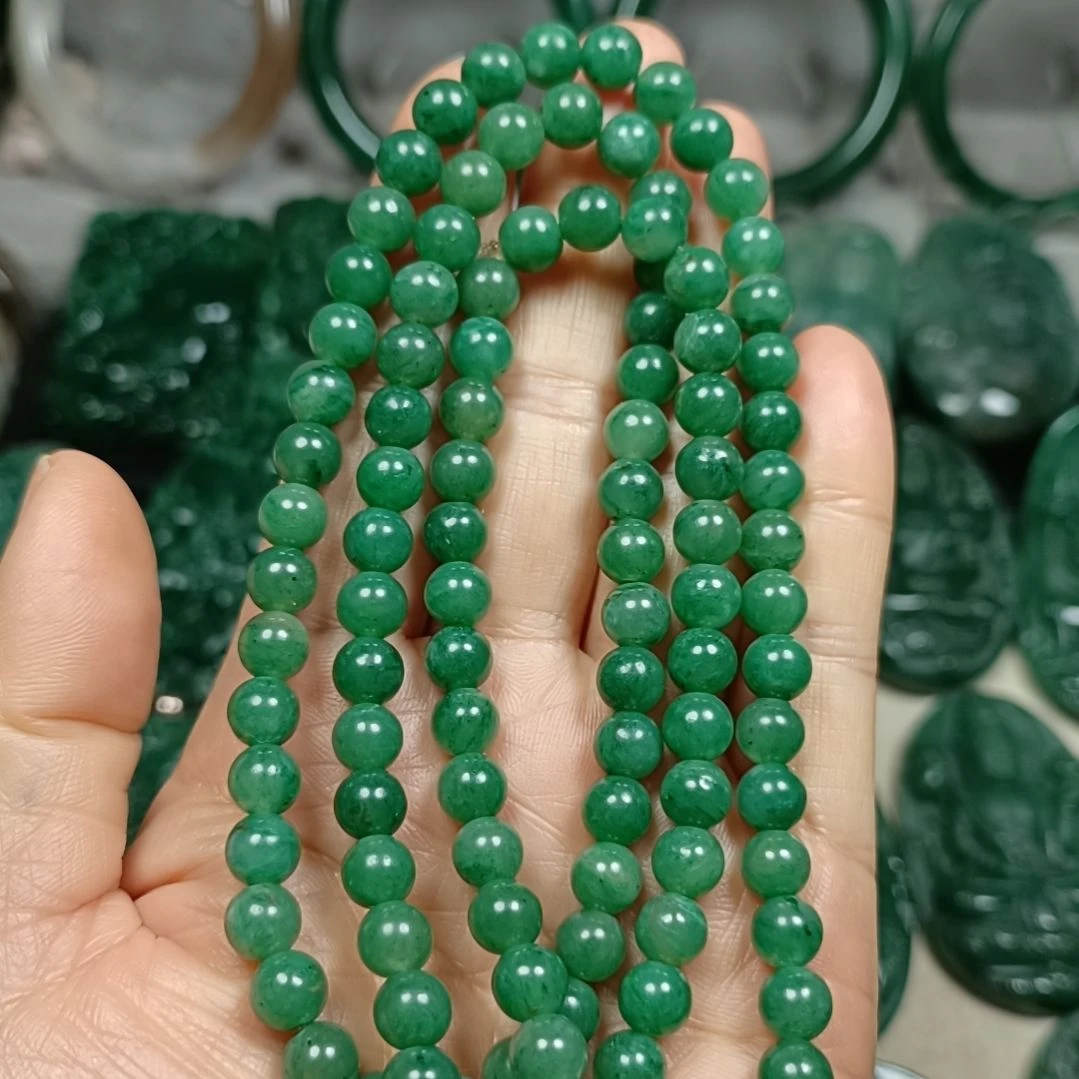 独山玉未镶嵌108☆7