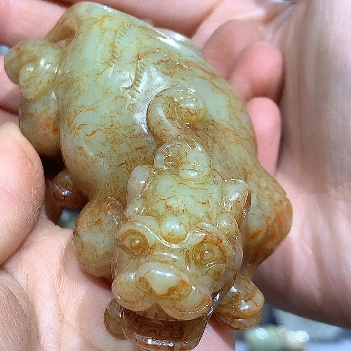 和田玉挂件未镶嵌Q***悠
