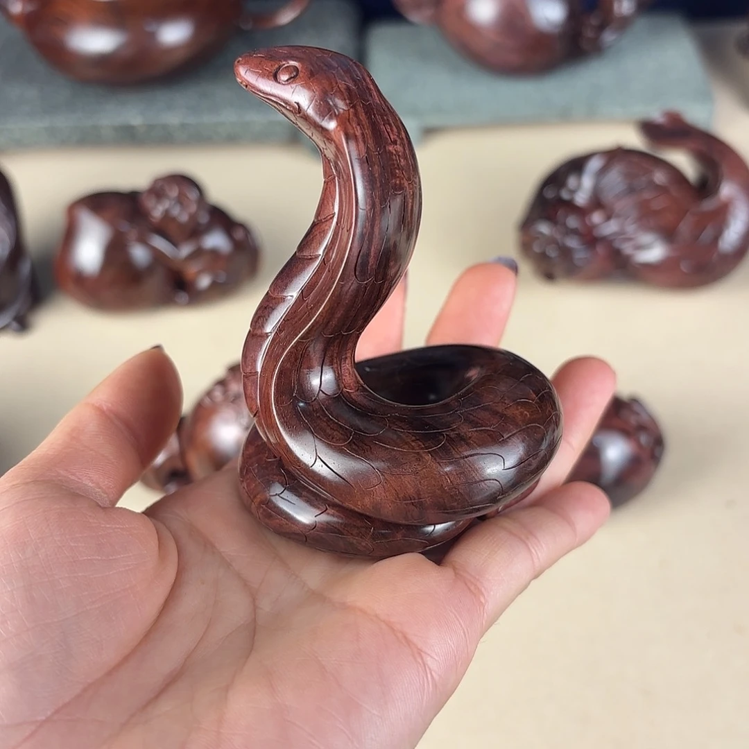 黄花梨/降香黄檀把件厉***锅把件