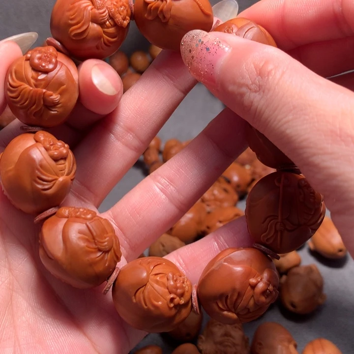 橄榄核手串/手链月****心