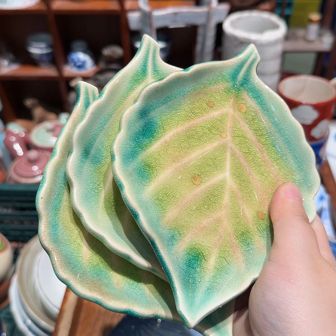 瓷片沁色五十包邮非全新