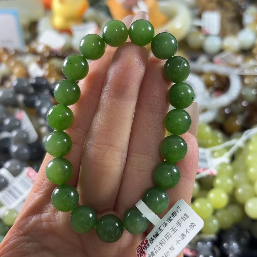 和田玉未镶嵌手串165