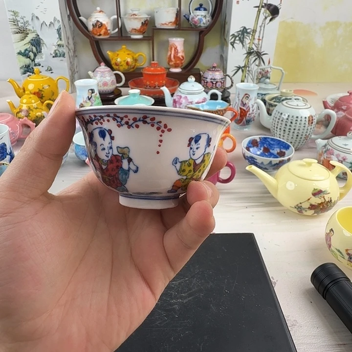 摆件景德镇陶瓷老厂瓷30