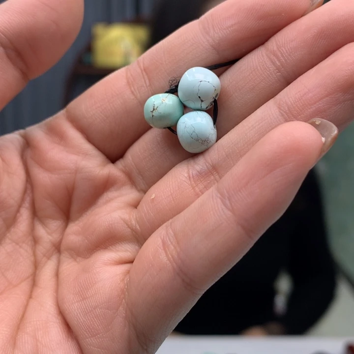 绿松石未镶嵌配饰