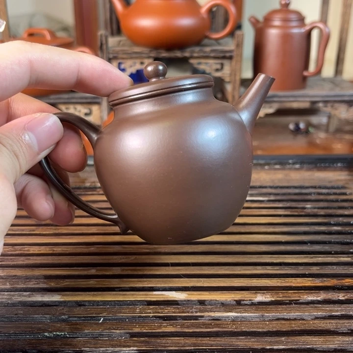 茶壶紫砂原矿紫砂手工制作