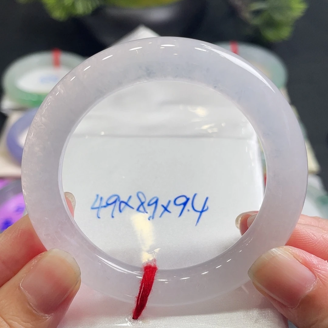 翡翠手镯未镶嵌22号圆条